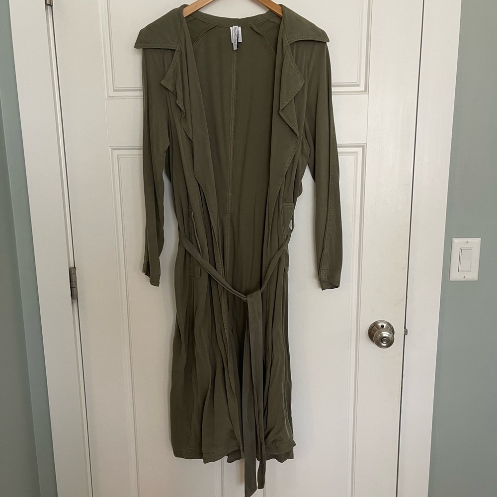 Rachel Pally Twill Trench, XS